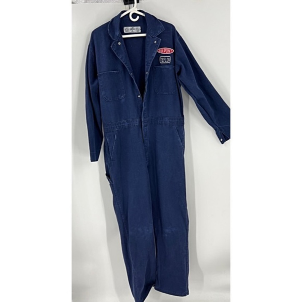 Red kap vintage 100% cotton boiler mechanic Navy blue jumper 46/Xl